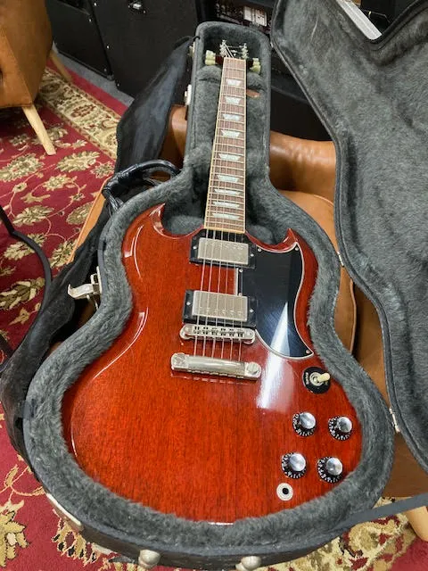 わ*る様 Gibson SG 61 チェリーレッド ハードケース付き 2003 Gibson SG 1961 RI Cherry Red w/ hardcase - Gbase