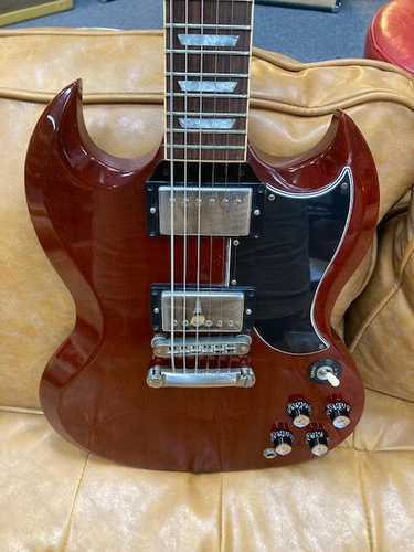 わ*る様 Gibson SG 61 チェリーレッド ハードケース付き 2003 Gibson SG 1961 RI Cherry Red w/ hardcase - Gbase