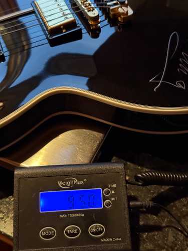2004 Gibson BB King Lucille ES-355 Ebony Black SIGNED AUTOGRAPHED