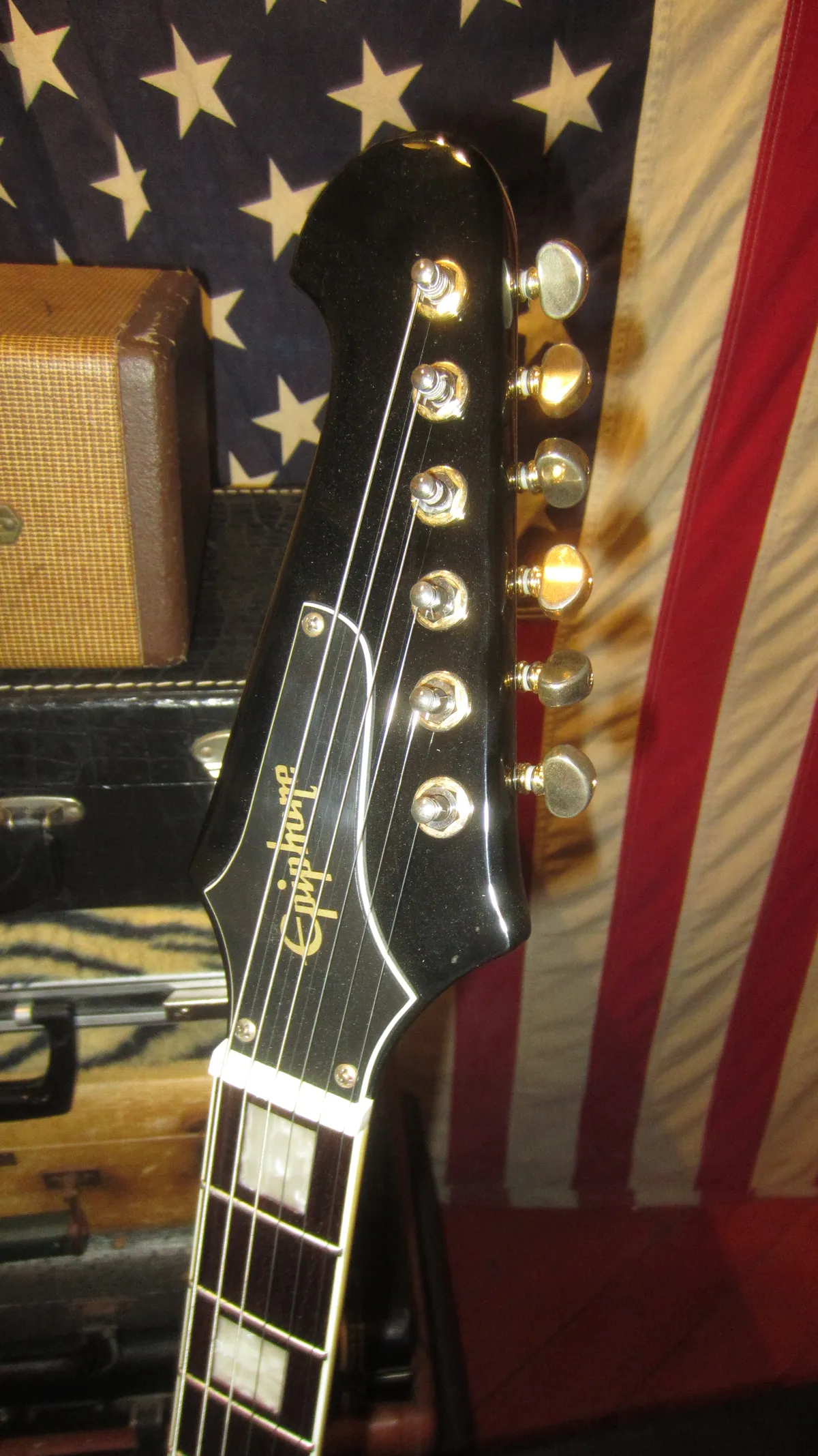 2005 Epiphone Firebird VII Sunburst > Guitars Electric Solid Body