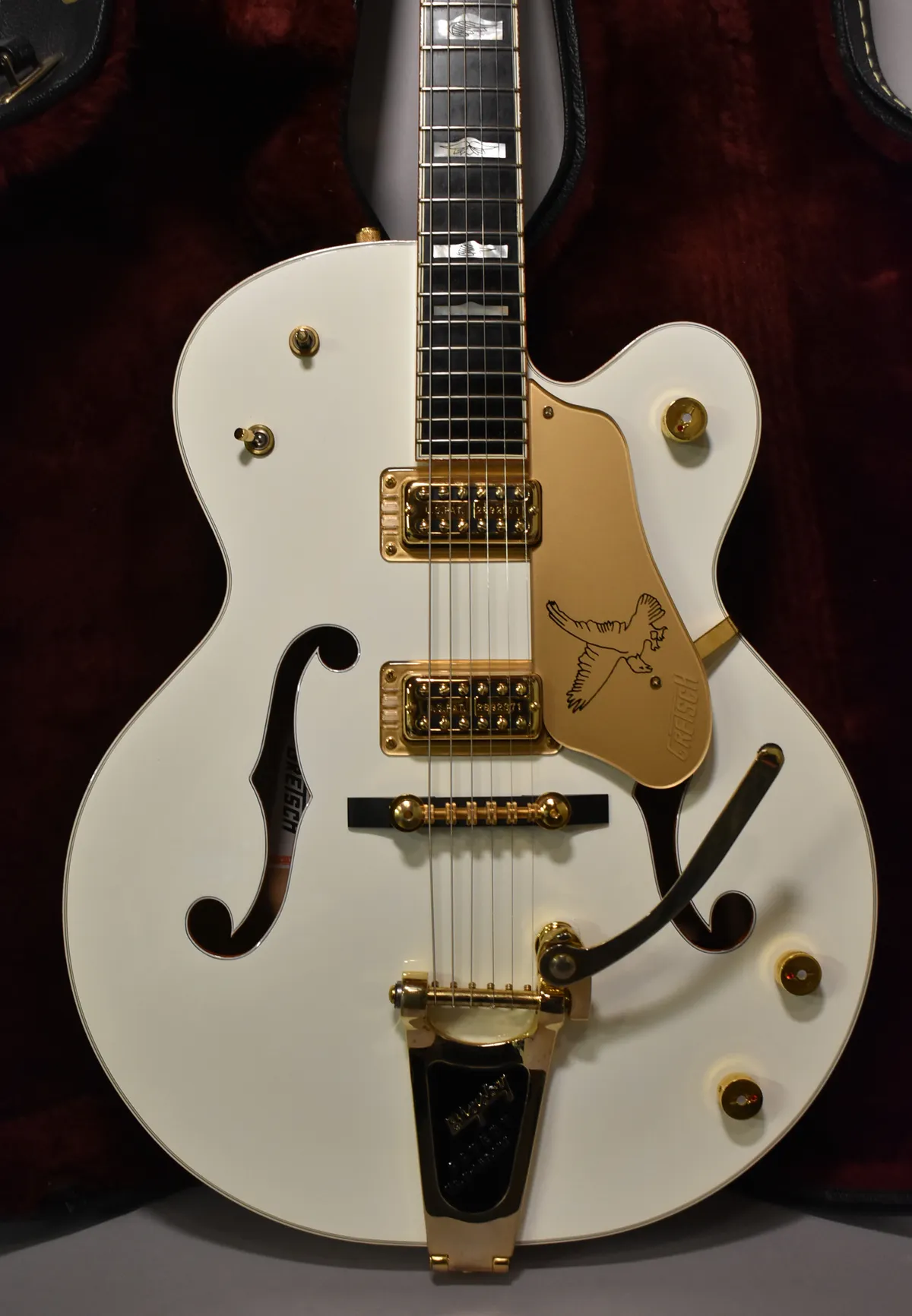 2005 Gretsch G6136T White Falcon MIJ Electric Hollow Body w/OHSC