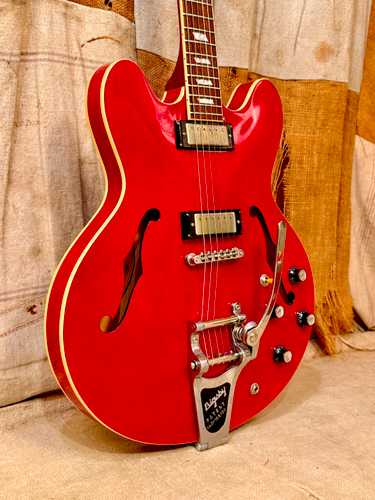 2006 Epiphone Riviera MIK w/Bigsby Cherry - Gbase