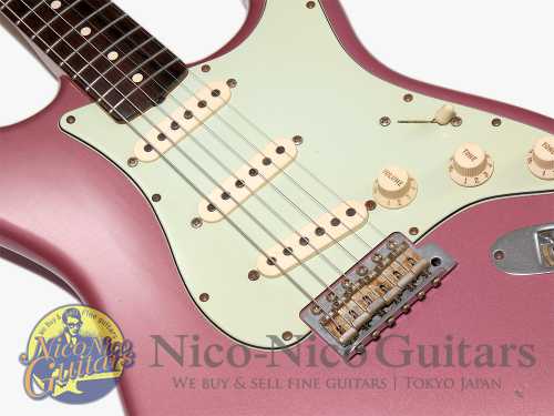 2006 Fender Custom Shop Stratocaster Relic Burgundy Mist Metallic