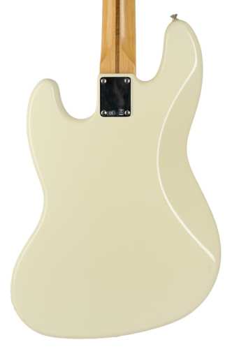 2006 Fender Jazz Bass Fretless White MIM - Gbase