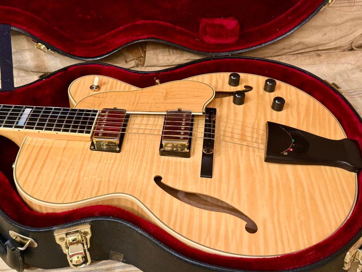 2007 D'Aquisto Jazz Line Jr (DQ-JZ) Natural Maple - Gbase