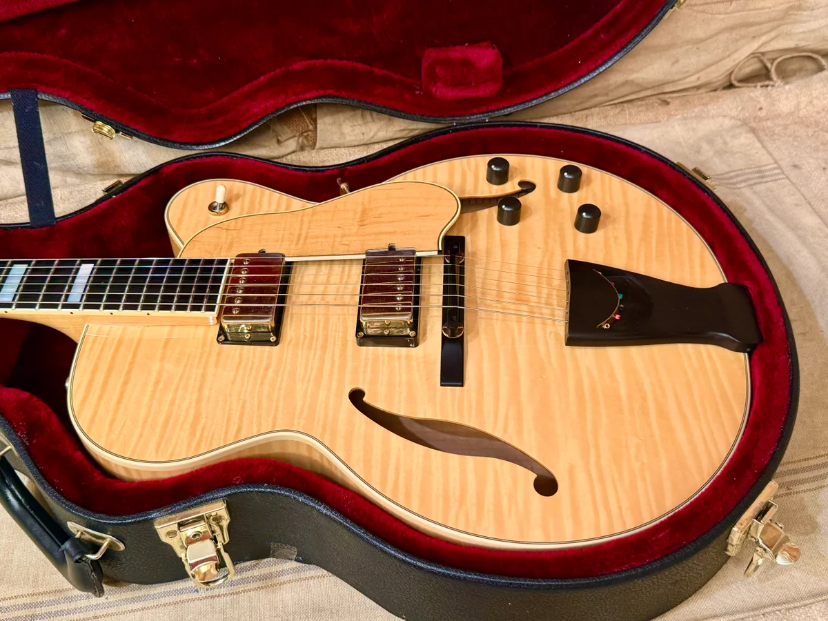 2007 D'Aquisto Jazz Line Jr (DQ-JZ) Natural Maple - Gbase