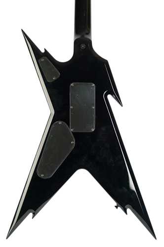 2007 Dean USA Razorback Dimebag Signature Red and Black Stripe - Gbase