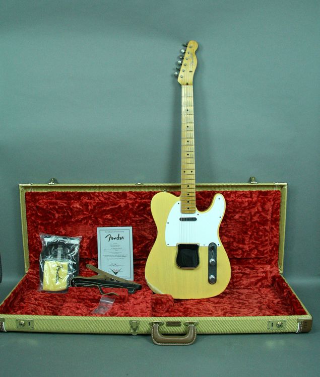 2007 Fender® Telecaster® Custom Shop Relic® '58 Reissue Blonde