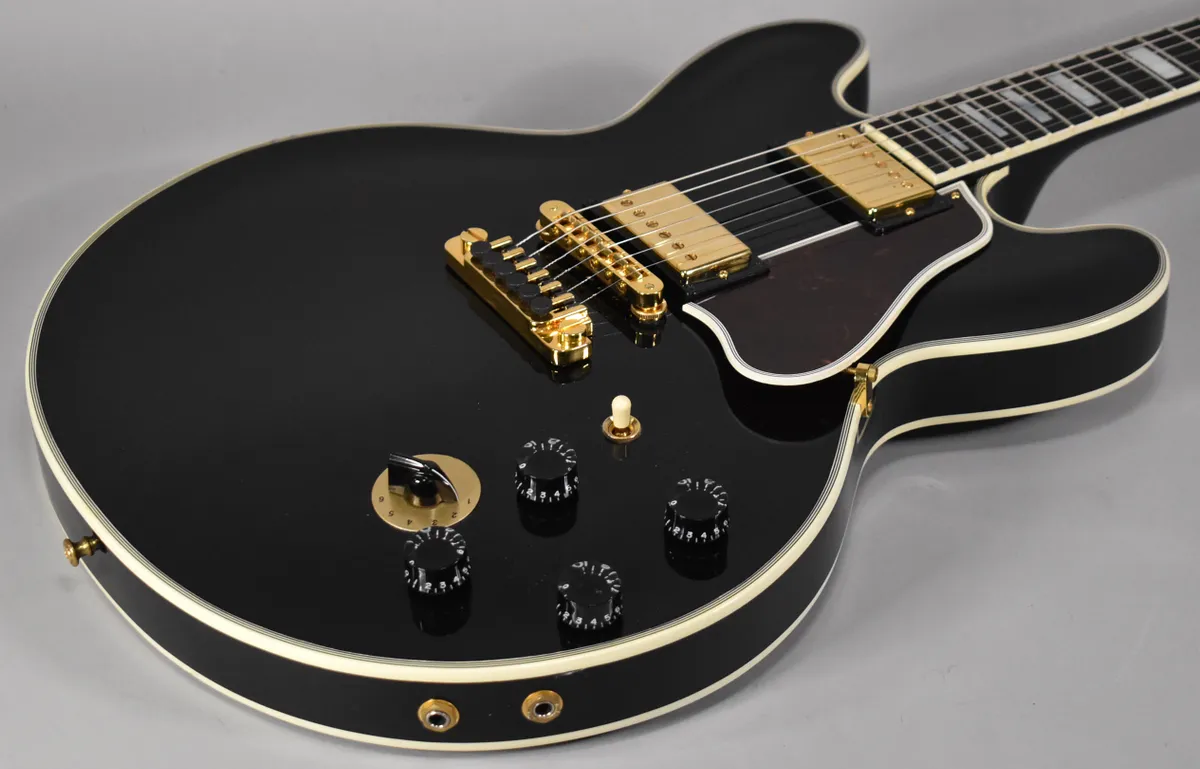 2007 Gibson BB King 'Lucille' ES-355 Ebony - Gbase
