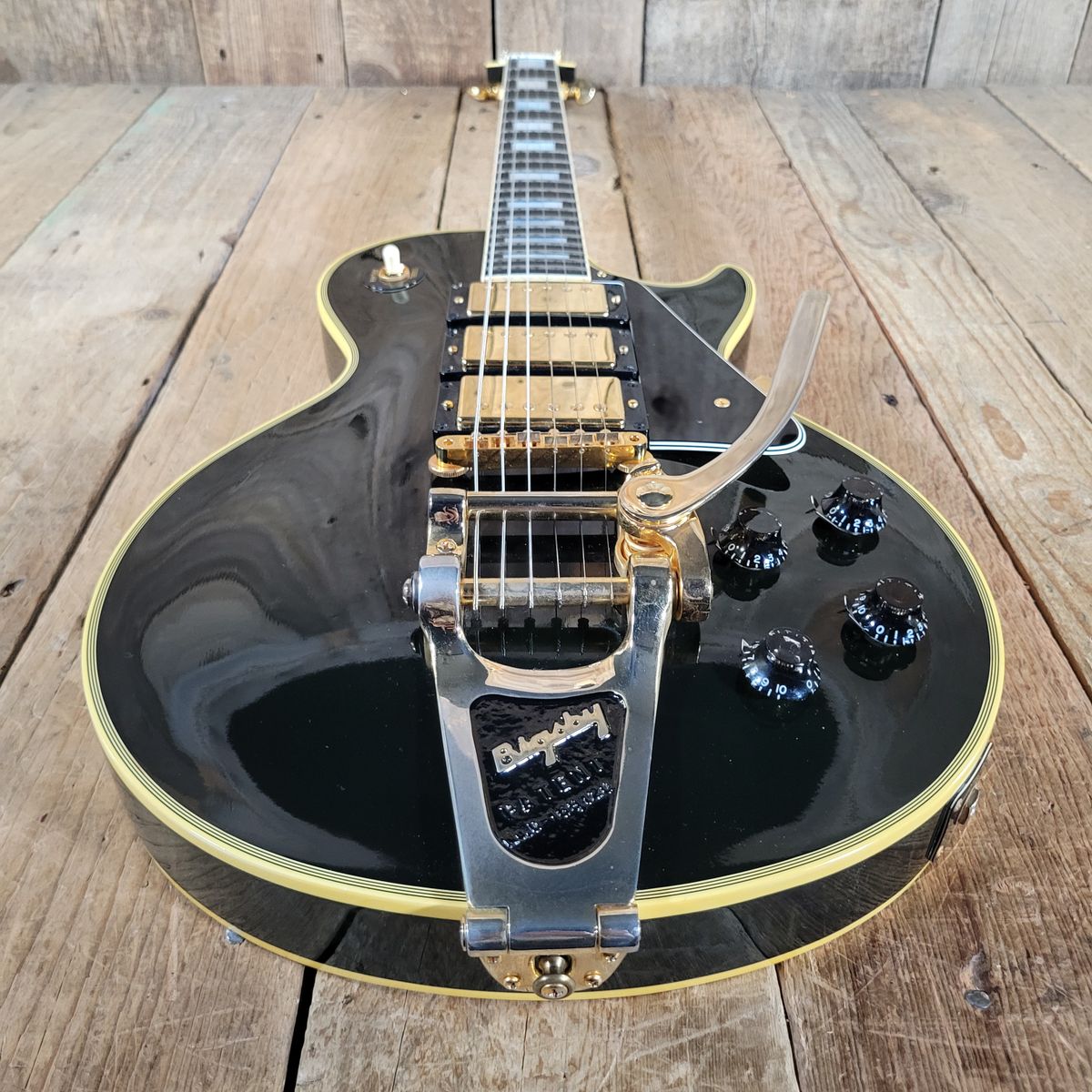 2007 Gibson Les Paul Custom 57 Reissue Black - Gbase