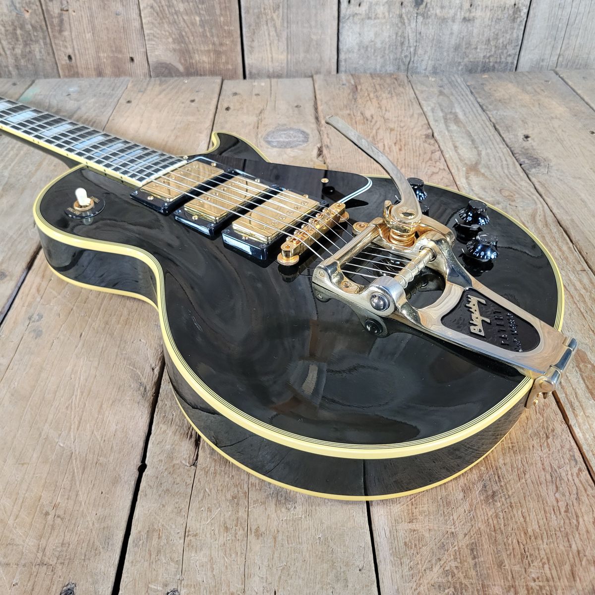 2007 Gibson Les Paul Custom 57 Reissue Black - Gbase