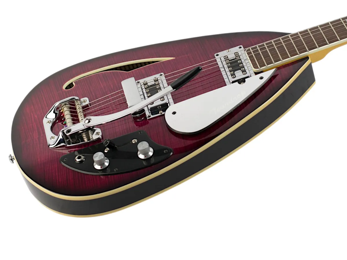 2007 Phantom Guitar Works Teardrop Guitar Limited Edition Purple