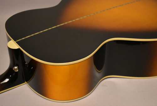 2008 Epiphone EJ-200 Vintage Sunburst Finish - Gbase