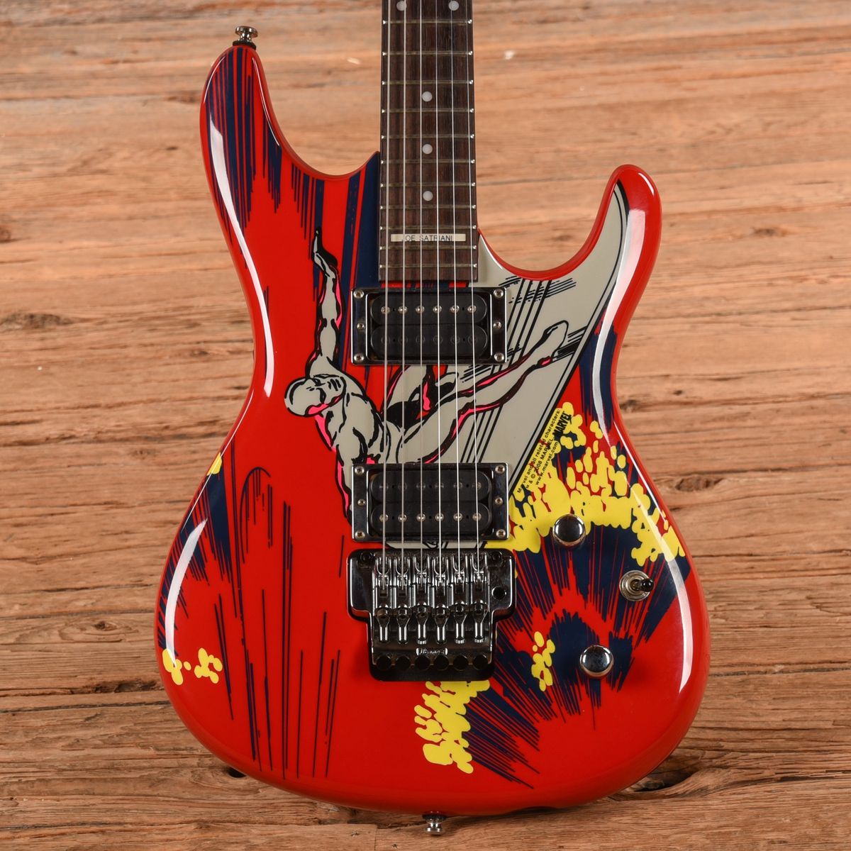 Ibanez JS20S 20th Anniversary Joe Satriani Signature Red 2008 - Gbase