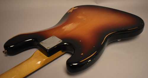 2009 Fender Road Worn '60s Jazz Bass Sunburst - Gbase