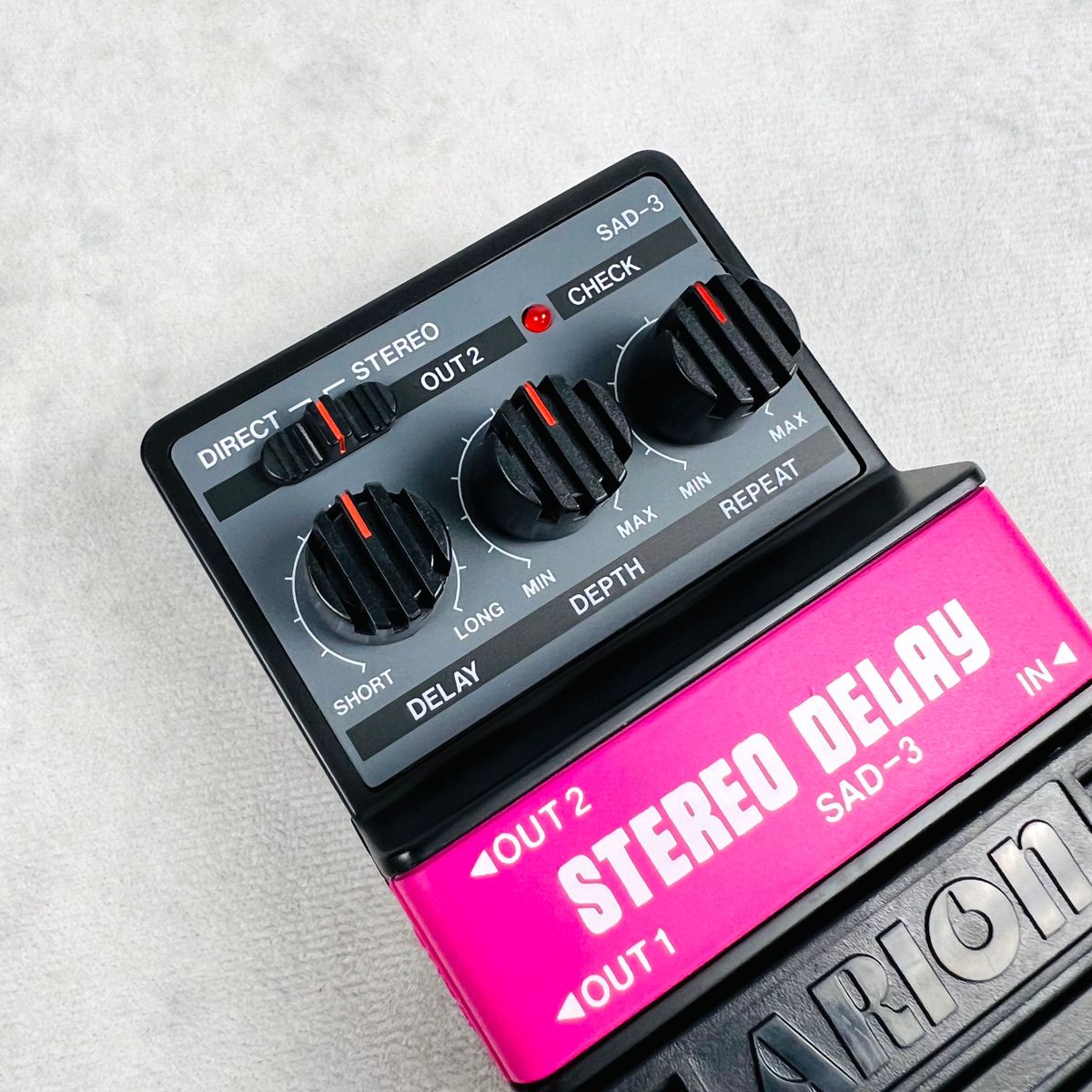 ARION SAD-3 STEREO DELAY、SDI-1 セット Arion SAD-3 Stereo Delay Pedal 2010s - Black - Gbase