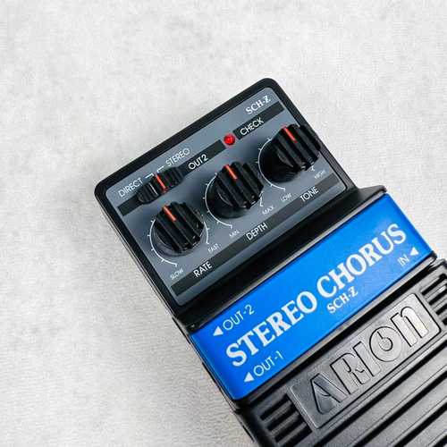 Arion SCH-Z Stereo Chorus Pedal 2010s - Black - Gbase