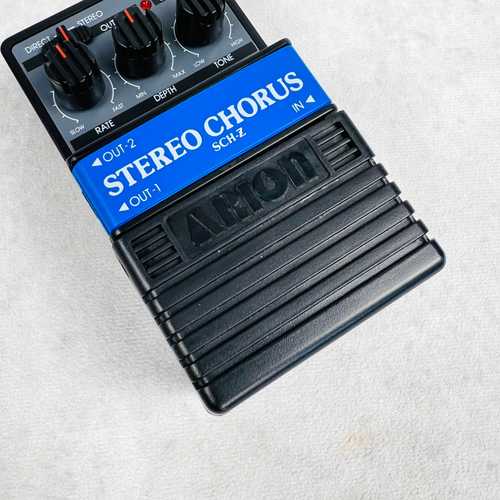Arion SCH-Z Stereo Chorus Pedal 2010s - Black - Gbase
