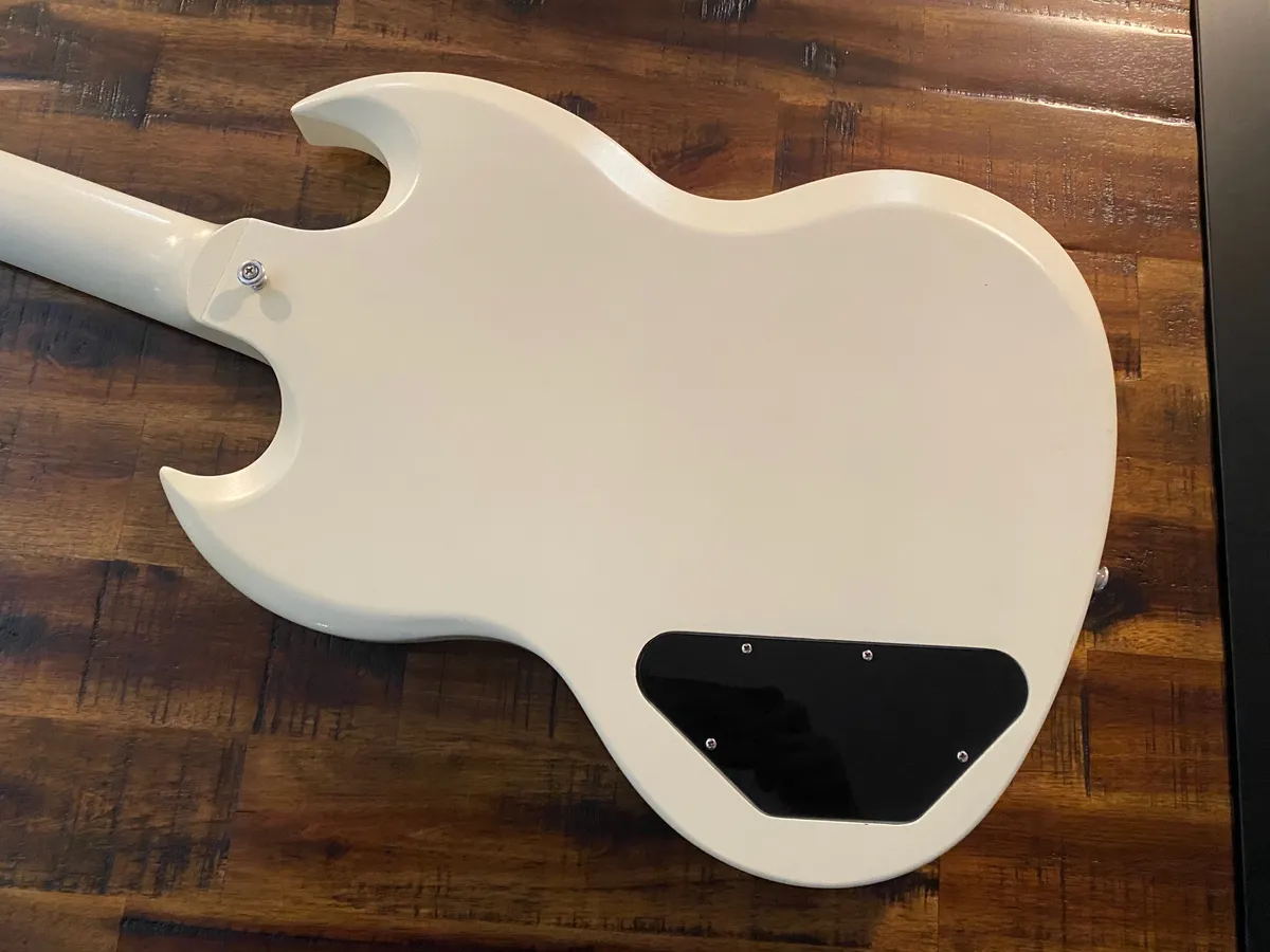 2011 Gibson SG Special 60's Tribute Worn White - Gbase