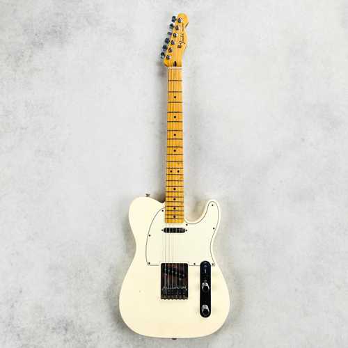 Fender Telecaster Mexico ホワイト ストラップ付き Fender Standard Telecaster Maple Fingerboard MIM 2012 - Arctic