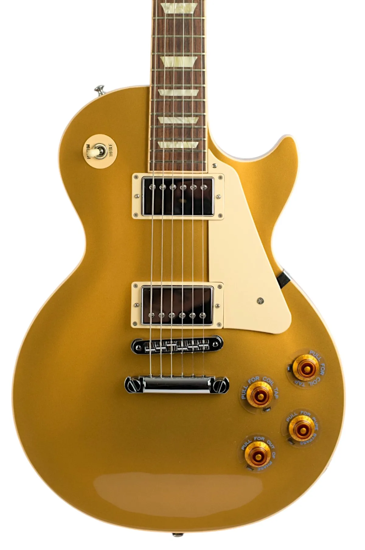 2012 Gibson Les Paul Standard '60s Gold Top - Gbase