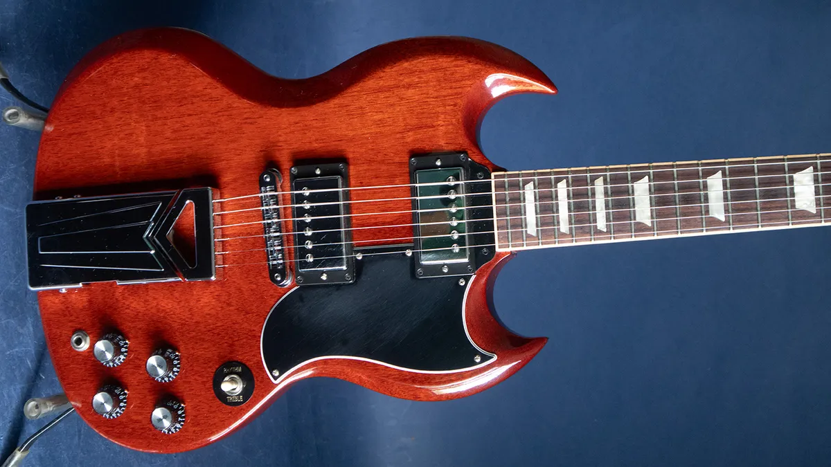 2013 Gibson '61 Les Paul SG Ltd. Ed. Cherry - Gbase