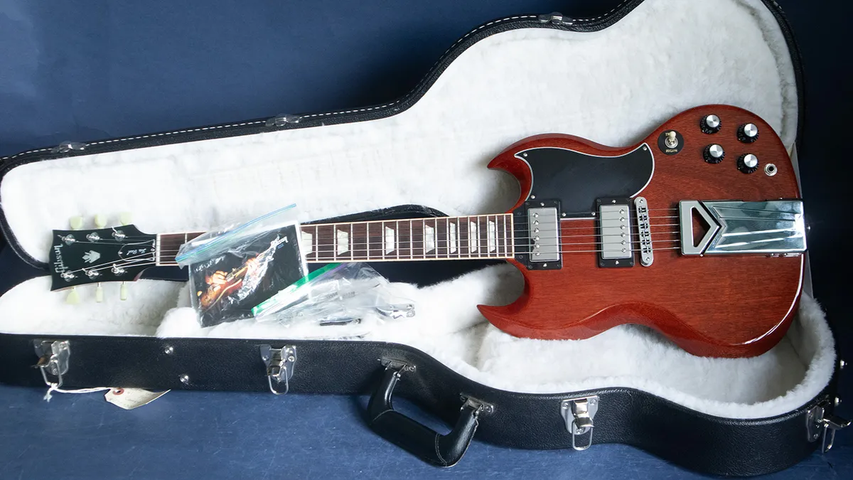 2013 Gibson '61 Les Paul SG Ltd. Ed. Cherry - Gbase