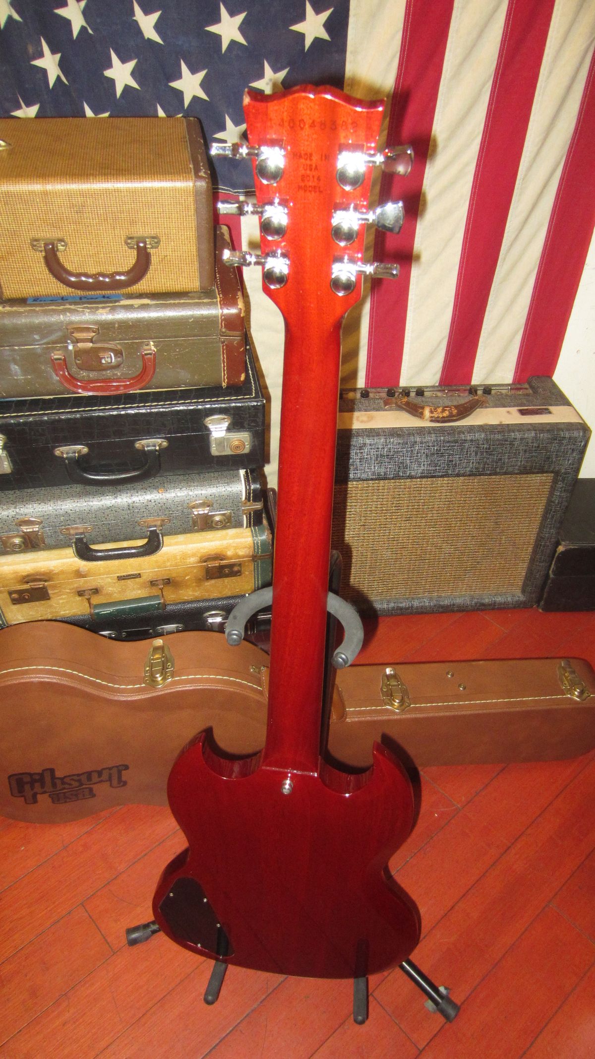 2014 Gibson SG Standard 120th Anniversary Cherry Red w/ Original