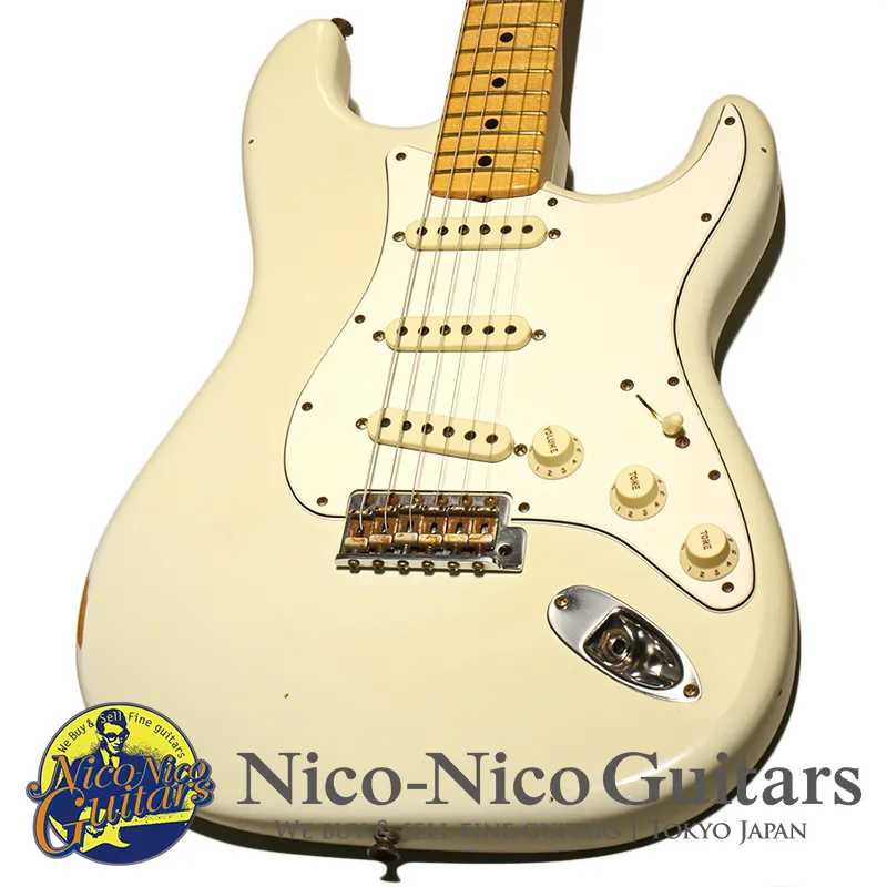 2015 Fender Custom Shop 1970 Stratocaster Relic White - Gbase