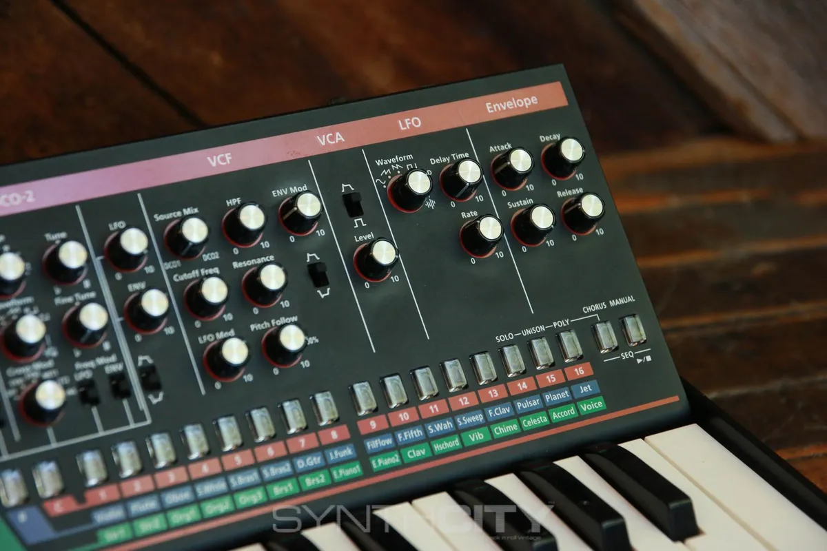 2016 Roland JX-03 Boutique Series Synthesizer Module with K-25m