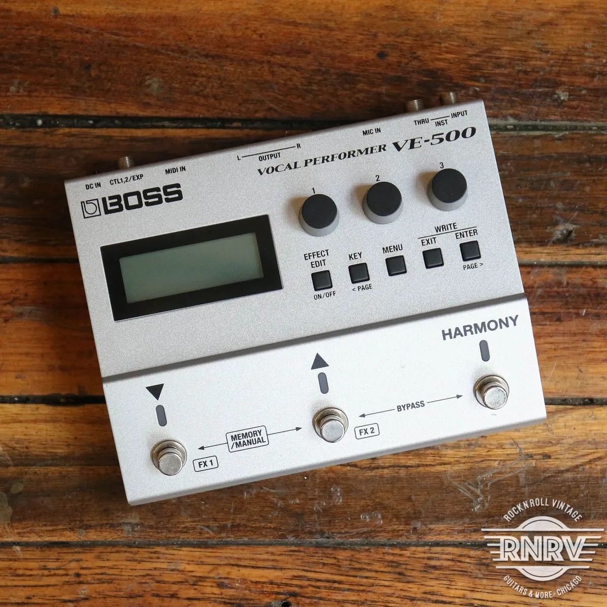 Boss VE-500 Vocal Performer 2018 - Present - Silver - Gbase