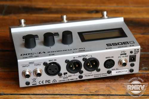 Boss VE-500 Vocal Performer 2018 - Present - Silver - Gbase