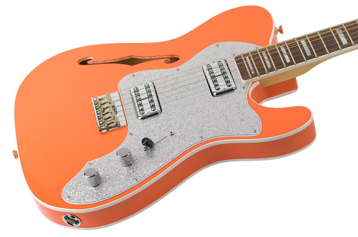 2018 Fender Limited Edition Telecaster Thinline Super Deluxe Capri
