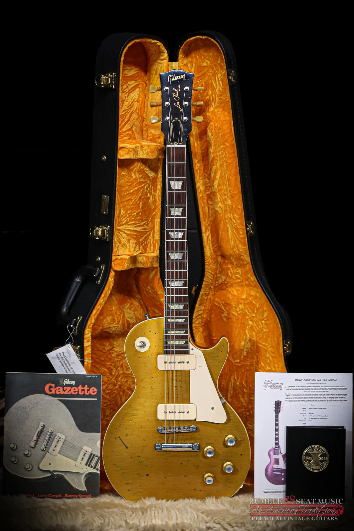 2018 Gibson Custom Shop 50th Anniversary '68 Les Paul 