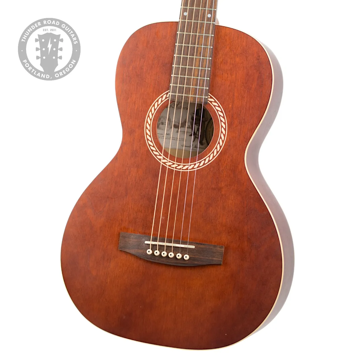 2020 Art & Lutherie Ami 12-Fret Parlor Medium Stain Natural Satin
