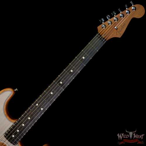 2020 Fender American Acoustasonic Stratocaster Transparent Sonic