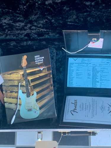 2021 Fender Custom Shop '64 Mustang Olympic White - Gbase