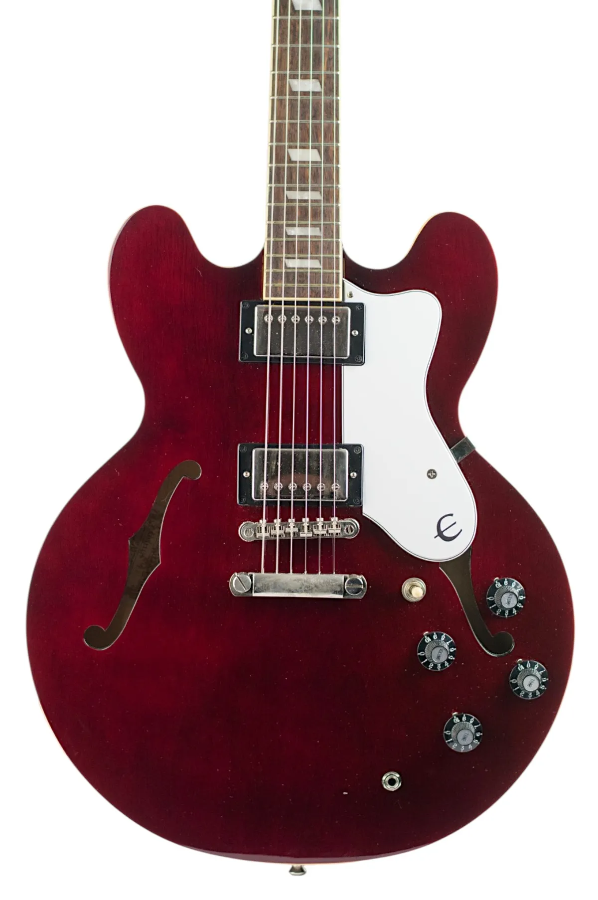 2022 Epiphone Noel Gallagher Signature Riviera Dark Red Wine - Gbase
