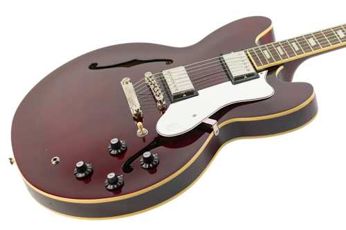 2022 Epiphone Noel Gallagher Signature Riviera Dark Red Wine - Gbase