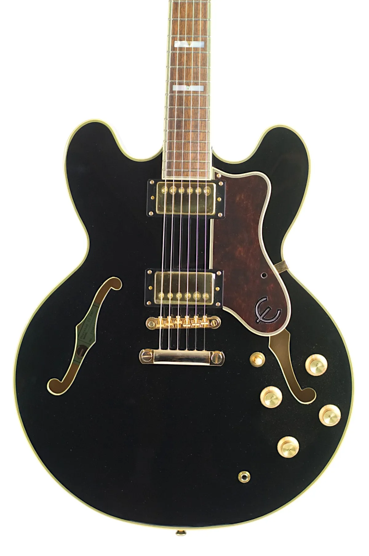 2022 Epiphone Sheraton II Pro Ebony - Gbase