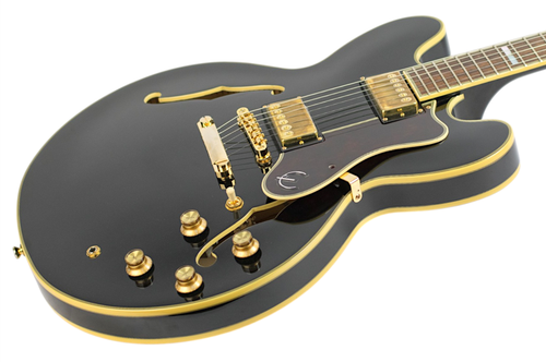 2022 Epiphone Sheraton II Pro Ebony - Gbase