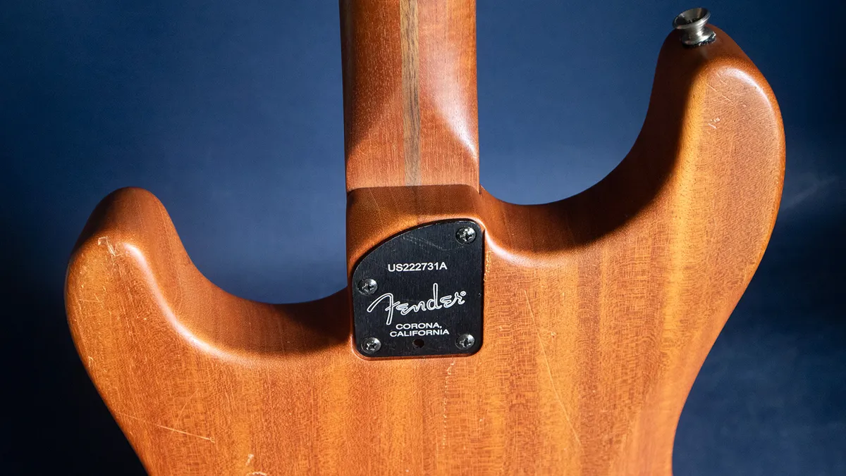 2022 Fender American Acoustasonic Strat Black - Gbase