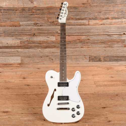 Fender Jim Adkins JA-90 Telecaster Thinline white 2022 - Gbase