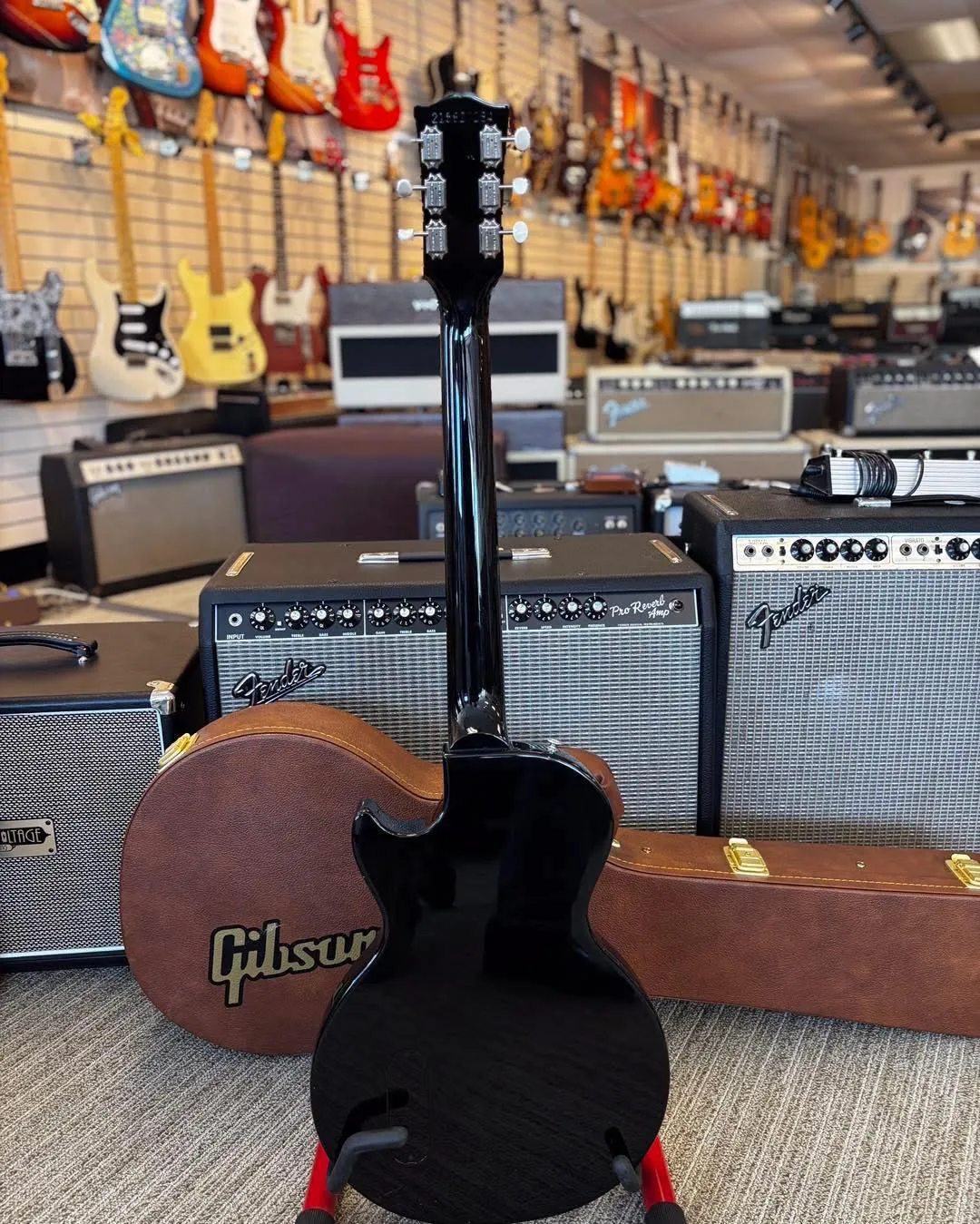 2022年製 Gibson Les Paul Junior Ebony Gibson Les Paul Junior - Ebony | Sweetwater