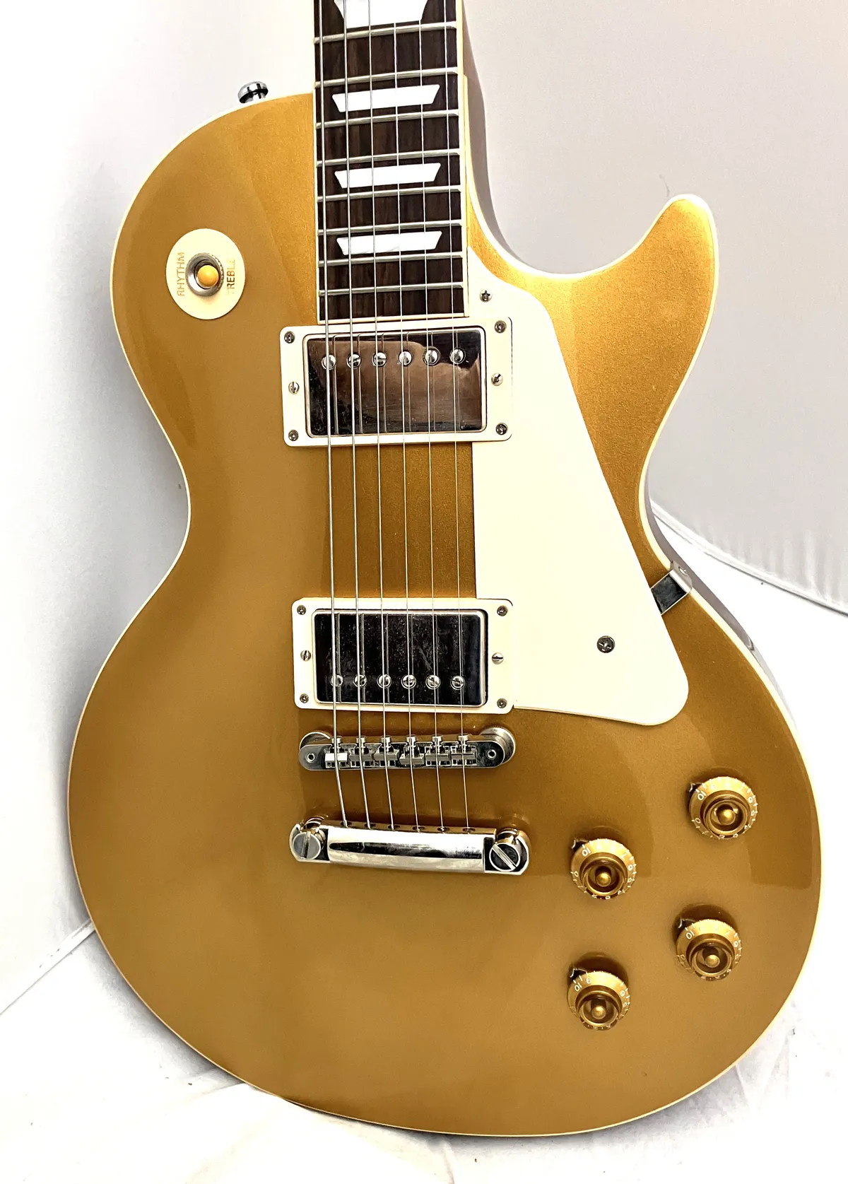 GibsonレスポールStandard 2022Gold Top ハードケース付 2022 Gibson Les Paul Std Goldtop - Gbase