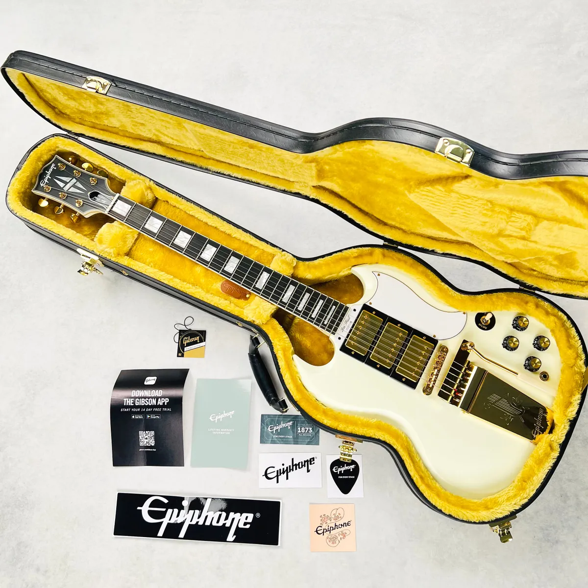 ゴ*ラ様 Epiphone 1963 Les Paul SG Custom Epiphone 1963 Les Paul SG Custom with Maestro Vibrola 2023