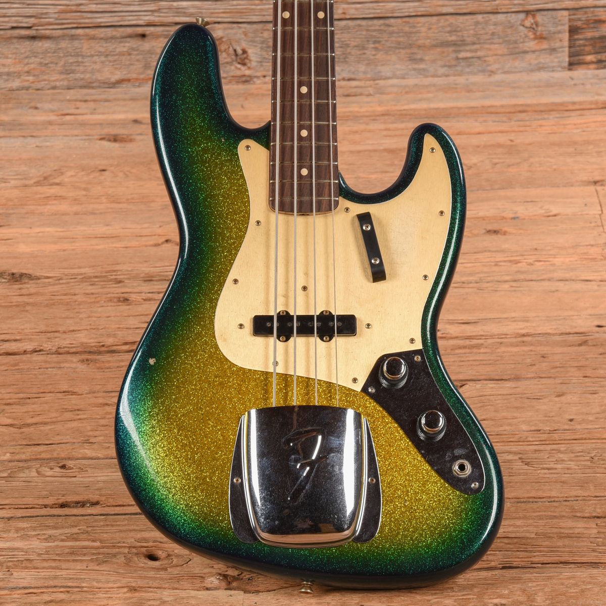 Fender Custom Shop '60 Jazz Bass Journeyman Relic Surf Burst