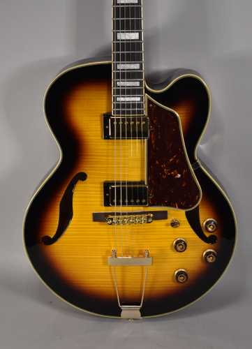 2023 Ibanez AF95FM-AYS Single-Cutaway Electric Archtop Sunburst