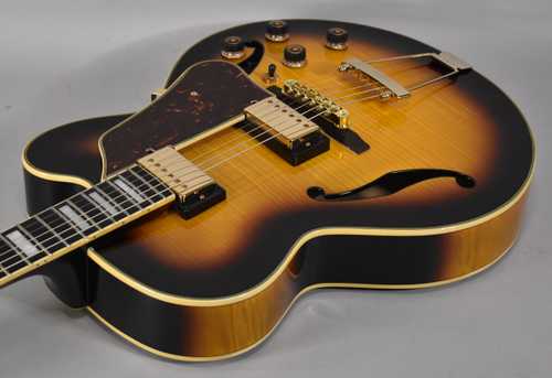 2023 Ibanez AF95FM-AYS Single-Cutaway Electric Archtop Sunburst