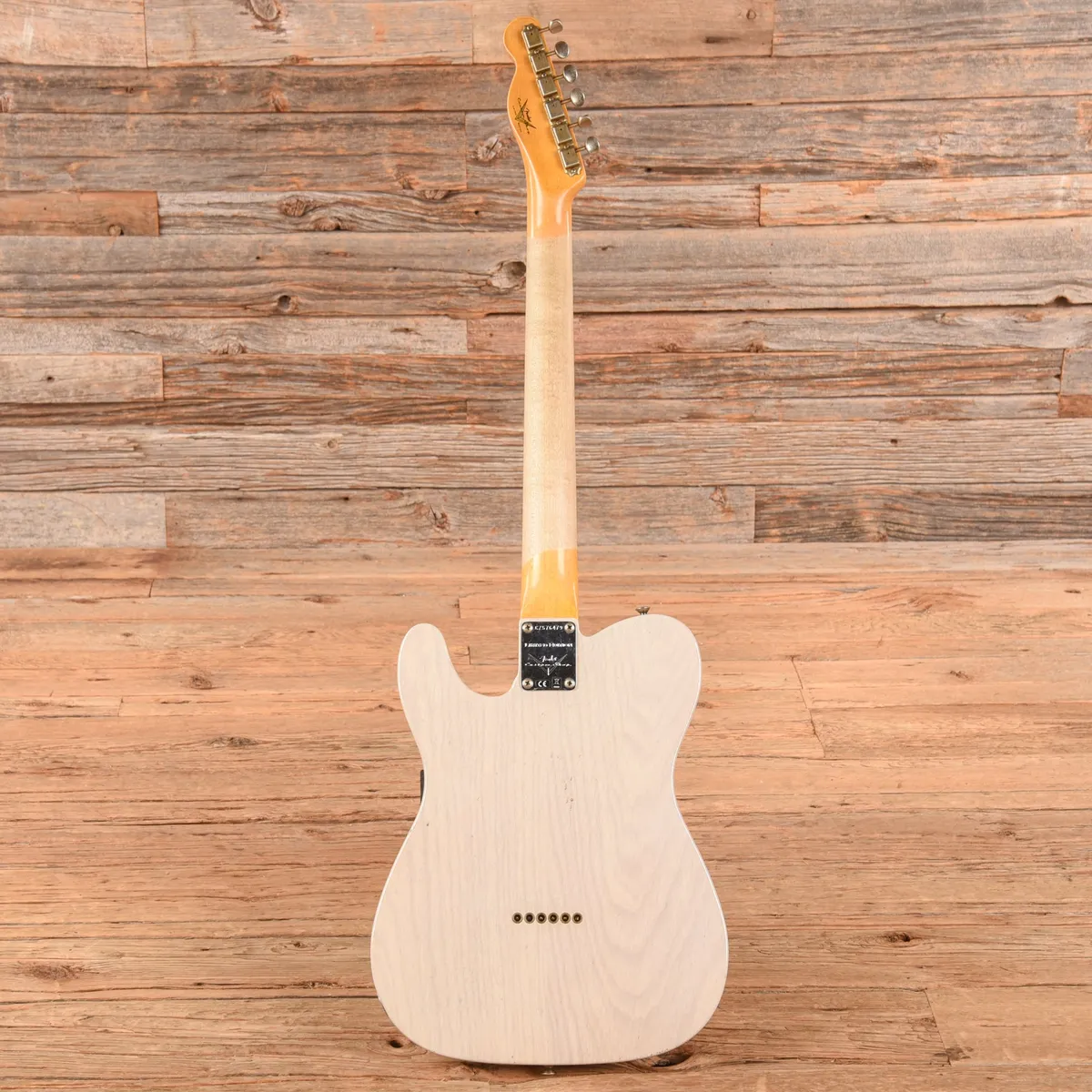 Fender Ltd 59 Telecaster Journeyman Relic White Blonde 2024 - Gbase